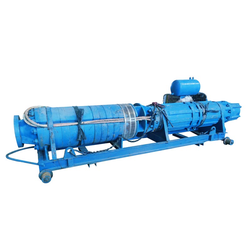 Horisontell dränkbar gruvpump