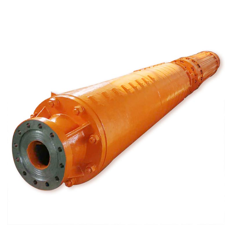 Vertikal dränkbar gruvpump